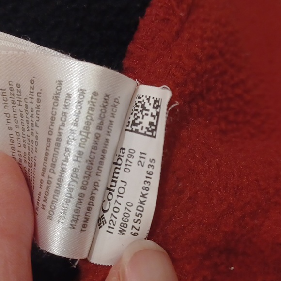 Columbia Red Utility Jacket - Picture 10 of 12